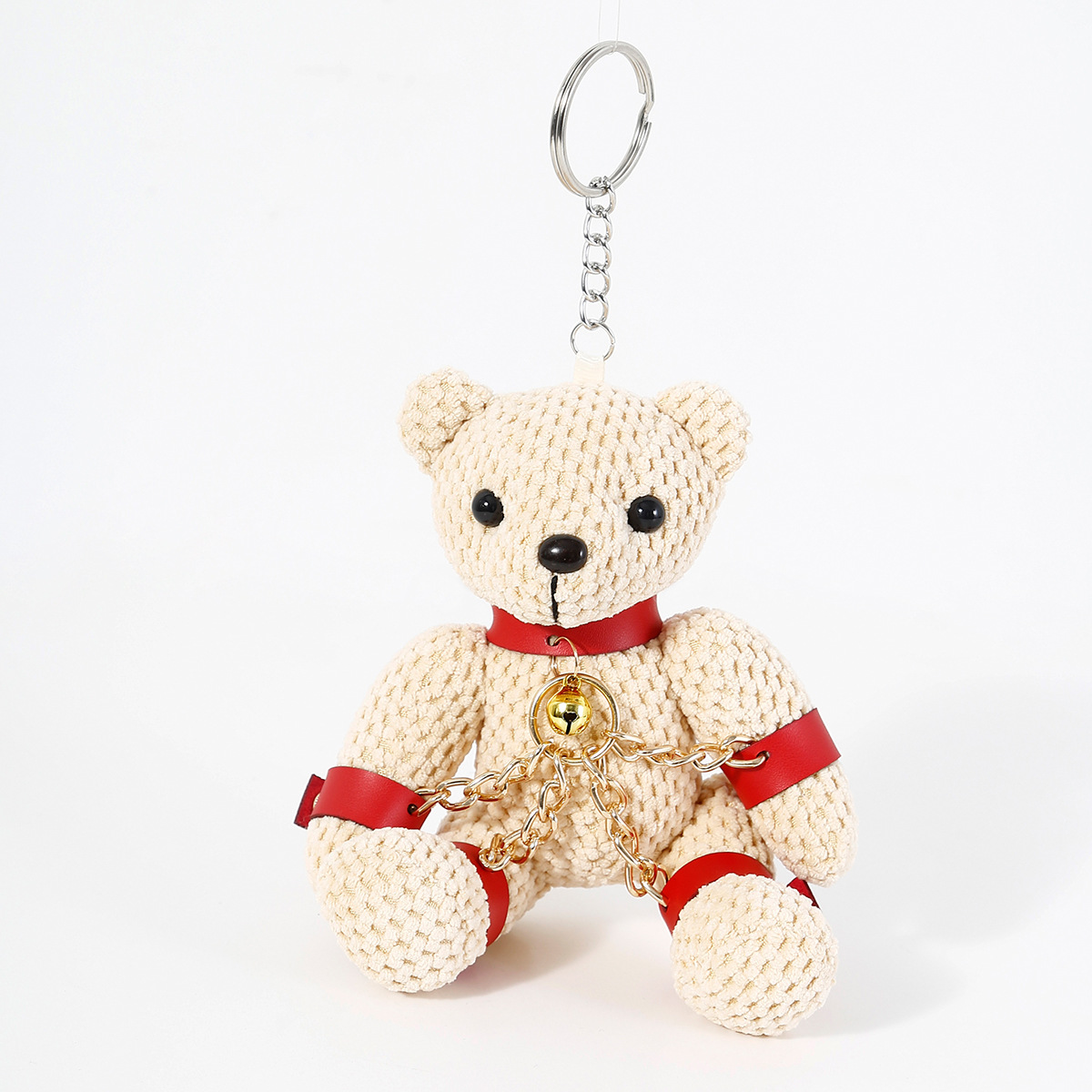 Rope Doll Plush Bear Toy Pendant