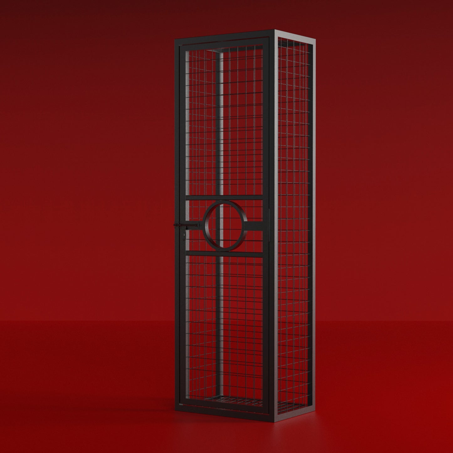 Metal Dungeon Cage
