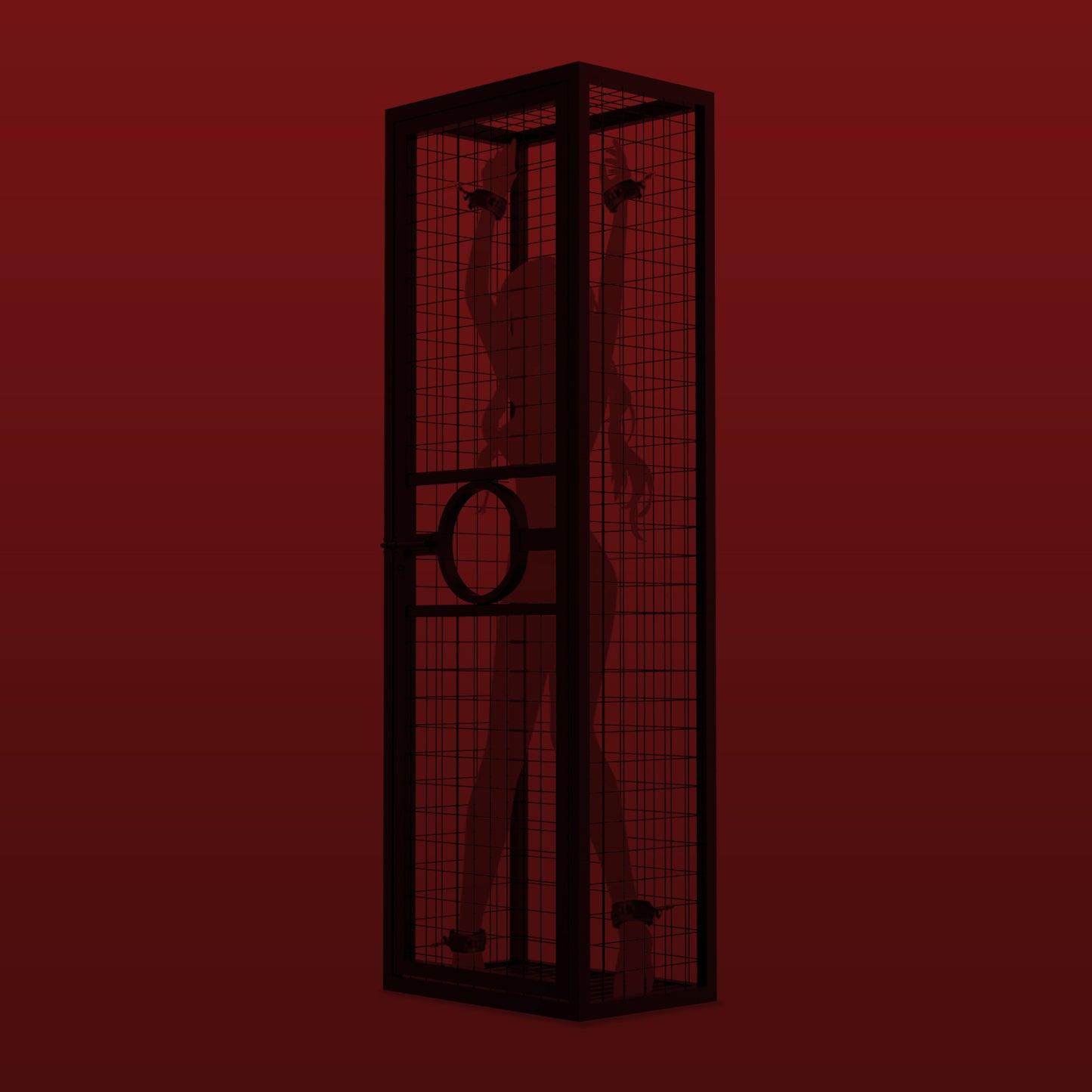 Metal Dungeon Cage